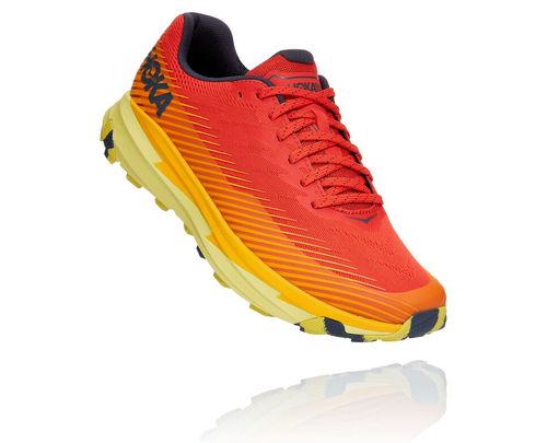 Hoka One One Herre Torrent 2 Trail Løpesko Fiesta/Saffron Norge-53LZG